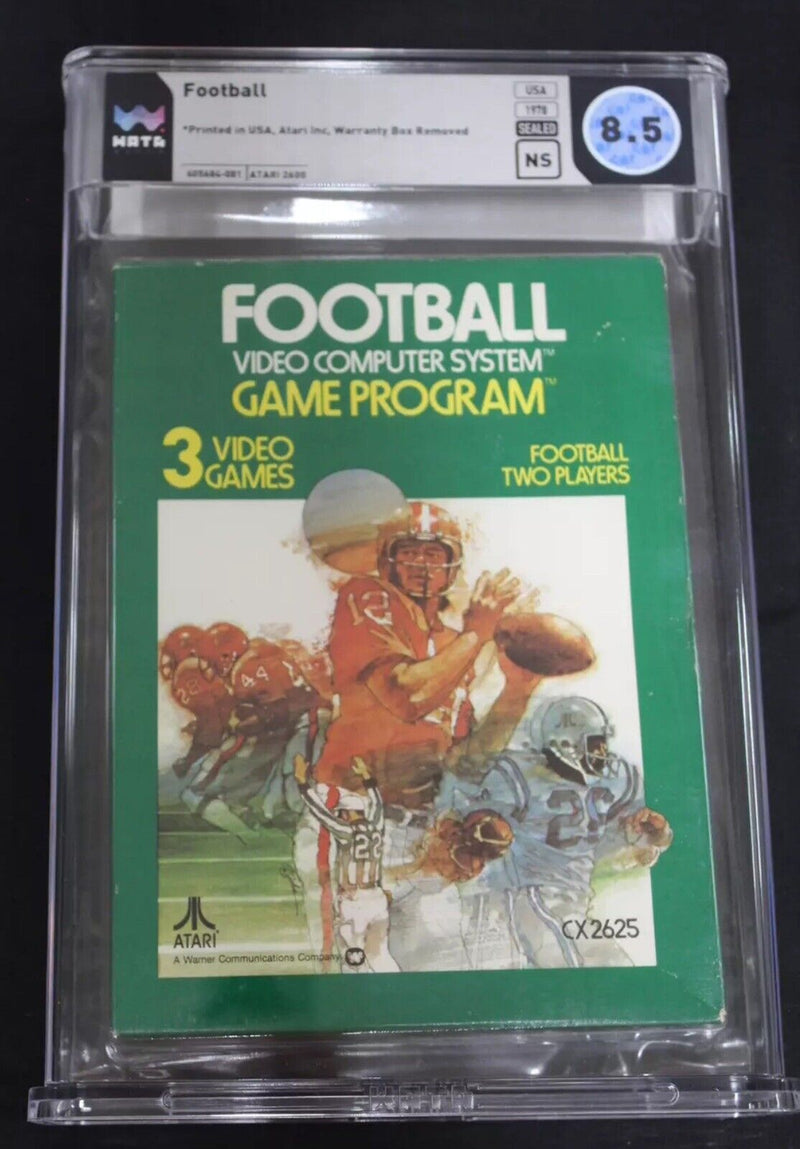 Atari New Sealed Football Video Game (1978) WATA 8.5