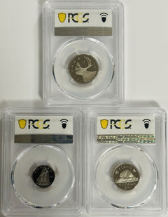 50% Off Lot Of 3 Canadian 1981 Coins PCGS PR69DCAM ($14.99 Regular $30) # OA 153
