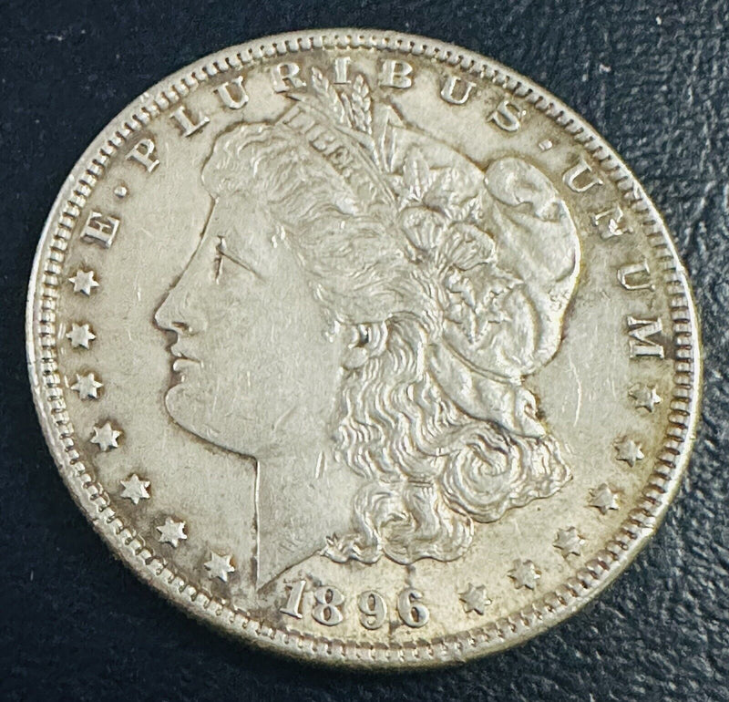 1896 P MORGAN SILVER DOLLAR As Pictured  #MSD 1896-P