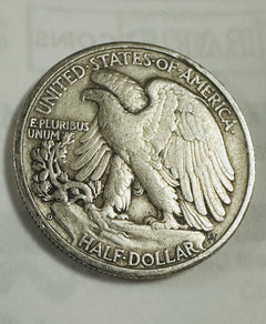 1946 Walking Liberty Half Dollar XF 90% Silver As Shown # WLHD 1946-D XF
