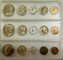 1964 Silver 5-coin Set In Whitman Holder (1-set) 3 Available