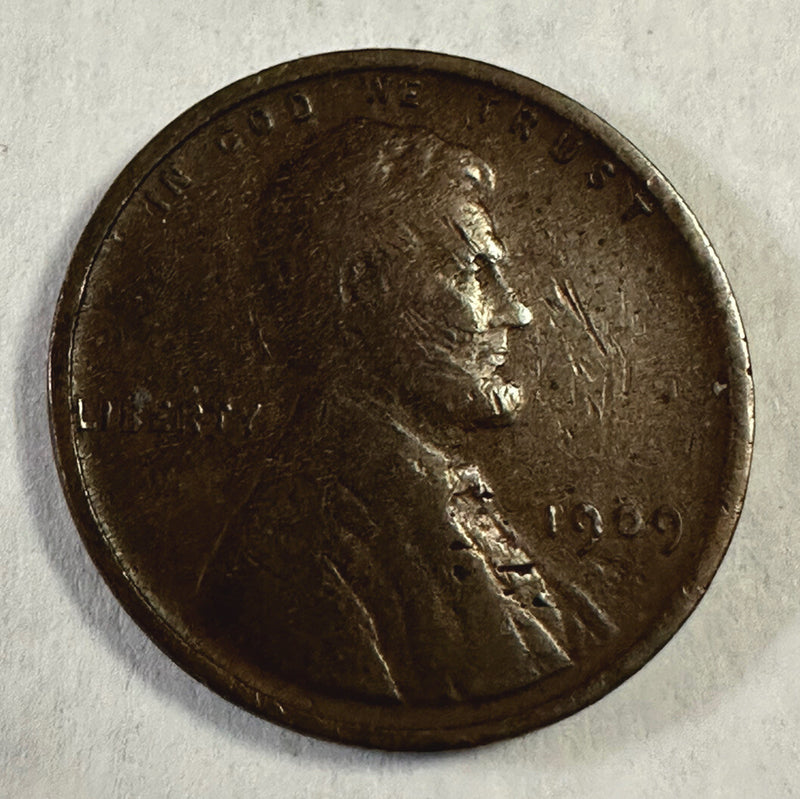 1909 VDB Lincoln Cent  #VDB02