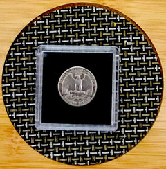 1932 Washington Quarter ~  (VF) ~ 90% Silver ~ 1 Coin With  Plastic Case