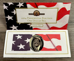 2004 Presidential Election John Kerry 2003 Series  $1 Bill
