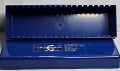 Lot Of 2 Official PCGS 20 Coin Slab Blue Plastic Storage Box Lot #05