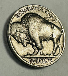 1937-P Buffalo Nickel XF++W/Bold Date & Almost Full Horn  # BN 1937-P XF++ AFH