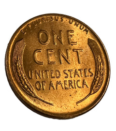 1952-D 1C RD Lincoln Wheat Cent Gem BU Lot #1952-D