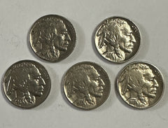 Wow! 1937 Buffalo Nickel - VF/XF (1-coin) Lot # BN 1937 VF-XF “Low Price”