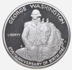 1982-S Proof George Washington 90% Silver - Commemorative Half $ # GWHD 1982-S