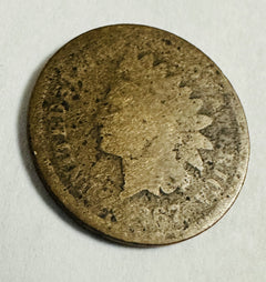 1867 Indian Head Cent Semi Key Date- At A Low Price- Book Filler # IHP 1867 KDBF