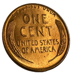 1952-D 1C RD Lincoln Wheat Cent Gem BU Lot #1952-D