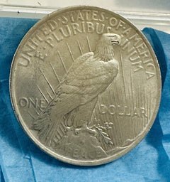 1922 Silver Peace Dollar As Pictured Beautiful Coin # PD 1922-P