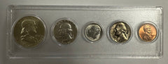 1957 Whitman Holder 5-coin Set Lot # 1957