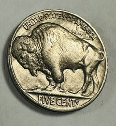 1936-P Buffalo Nickel AU+ W/Bold Date & Full Horn As Pictured # BN 1936-P BDFHAP