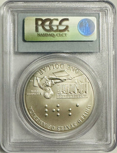 2009-P Louis Braille Silver Commemorative Dollar MS69 PCGS  # LPSCD 2009-P