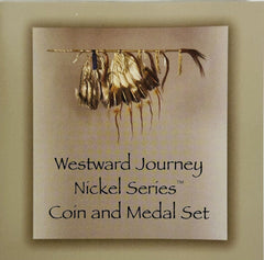 2005 Westward Journey Nickel Series Coin & Medal Set w/Box, OGP & COA.