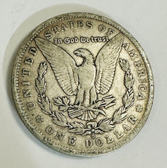 1884-O Morgan Silver Dollar US Coin Obverse Toned As Pictured # MSD 1884-O TND