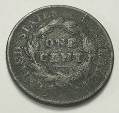 1817 Coronet Head Large Cent - Scarce  Better Date ( Low Price) # LC 1817