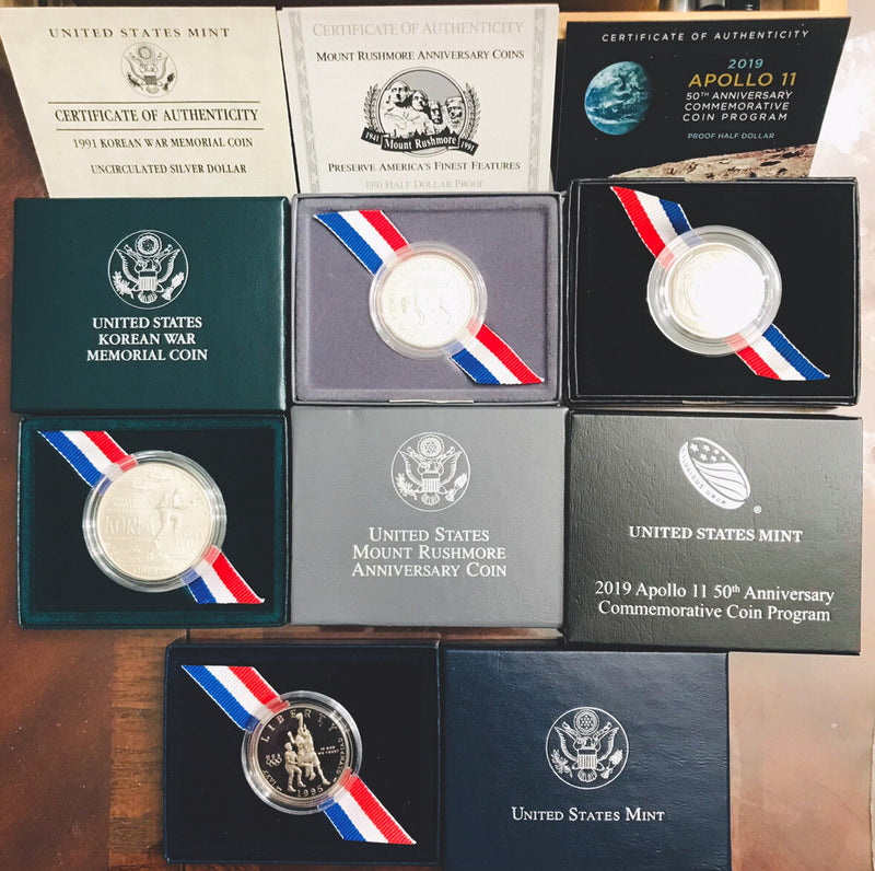 lot of 4 United States Mint Coins ( please read description )