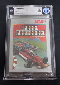Atari 2600 New Sealed Pole Position Video Game (1983) WATA 9.6 A+ Seal $750 Val)