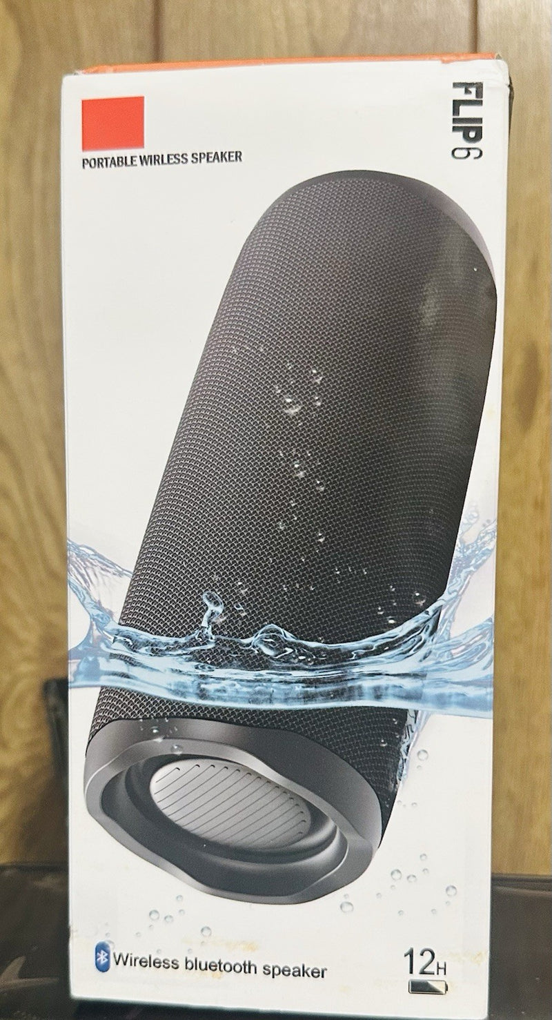 Flip 6 Portable Bluetooth Portable Speaker System - Black