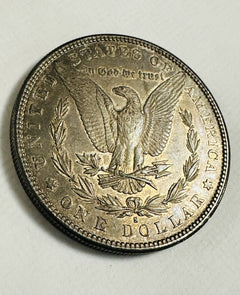 1880-S Morgan Silver Dollar With A Unique Dark Toned As Pictured # MSD 1880-S DT