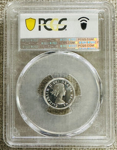 1963 Canada  Gem PL Silver Ten Cents  Dime   PCGS PL 67 Cam # CTC PL67CAM (01)