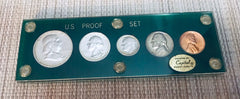 1960 proof 5-coin set in original capital holder(half Dollar Toned)