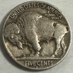 1937-D 5C Buffalo Nickel Extra Fine Lot # 1937-D (2)