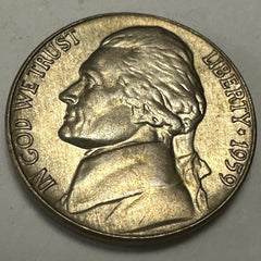 1959-P Jefferson Nickel Gem BU Uncirculated “ Free Shipping” # NR 9897