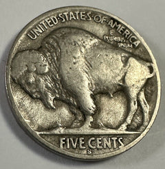 *1936 S BUFFALO NICKEL * NICE DETAIL *FULL DATE  & Clear Mint Mark # BN 1936-S#3