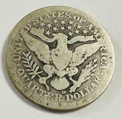 1916-D Barber Silver Quarter VG-F As Pictured # BSQ 1916-D (578-32) 'free Ship.'
