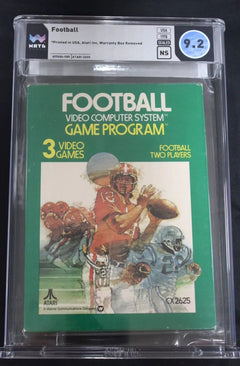 Atari New Sealed Football Video Game (1978) WATA 9.2