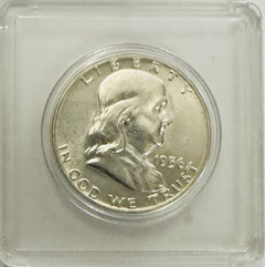 Lot Of 3 Year Run (1954-1956) Franklin Half Dollar BU As Shown # FHD(54-56)BU