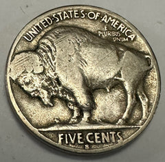 1929-S BUFFALO NICKEL 5¢ Tougher Date “FREE SHIPPING”  Lot # BN 1929-S