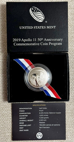 2019 Apollo 11 50th Anniversary Commemorative Coin Program