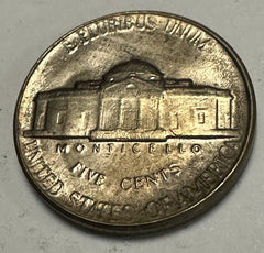 1952 jefferson nickel gem BU Lot # Q 4140 “ FREE SHIPPING “