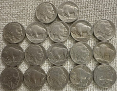 1936 s (1-coin) buffalo nickel Fine With Almost Full Horn # BN 1936-S -#2