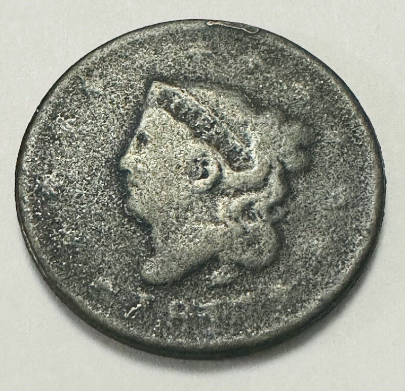 1817 Coronet Head Large Cent - Scarce  Better Date ( Low Price) # LC 1817