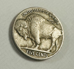 1937 Philadelphia Full Horns Buffalo Nickel XF Details As Pictured # BN 102