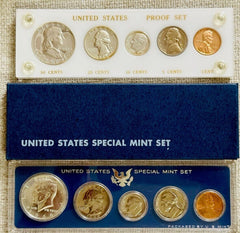 Lot Of 2 Proof (1963) & Special Mint Set (1966)
