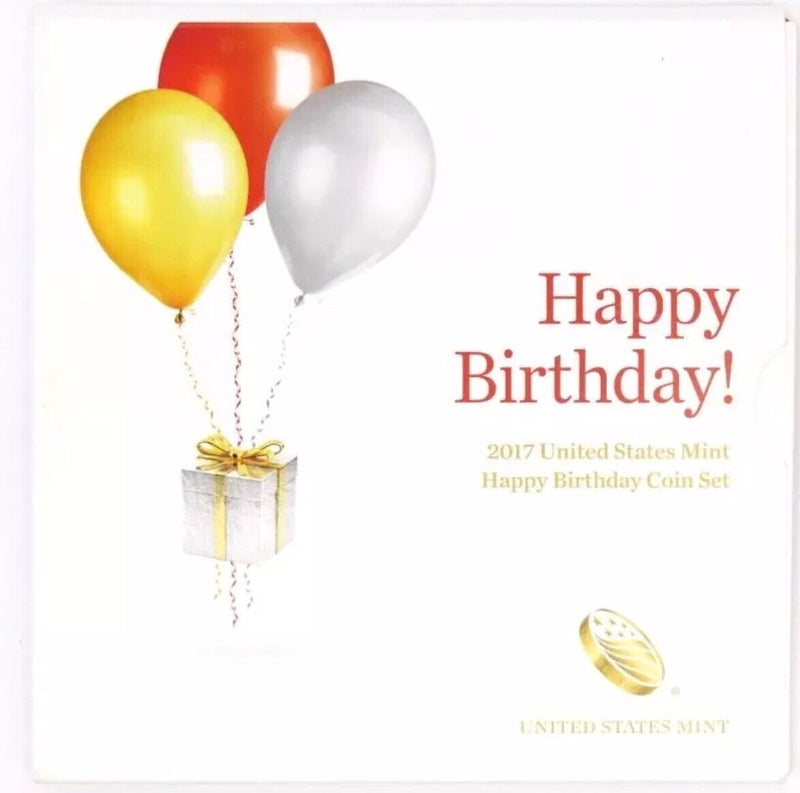 2017 S HAPPY BIRTHDAY 5 COIN PROOF SET US MINT (lowest  Price On eBay)