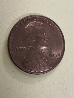 1954-P 1954-D 1954-S LINCOLN WHEAT CENT SET - CHOICE/GEM BU!!! #3-0883 Free Ship