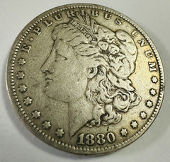 1880-P Morgan 90% Silver Dollar - Nice!! Strong Coin With Bold Date # 1880-P