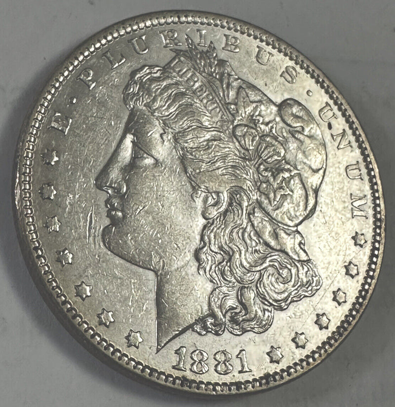 1881-P Morgan 90% Silver Dollar BU Lot # 1881-P