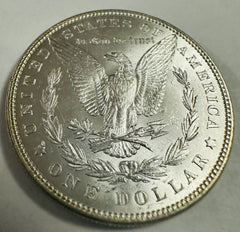 1886-P MORGAN 90% SILVER DOLLAR  BU & Beautiful Toning As Pictured # MSD 1886-P