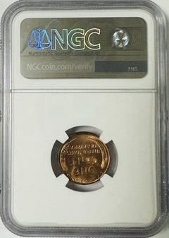 1949 1C RD Lincoln Wheat One Cent NGC MS65RD # OA 122 ( Guarantee Lowest Price)