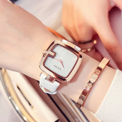 Square Bracelet Watch - Fashionable Women's Timepiece
