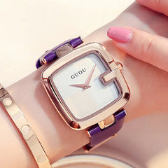 Square Bracelet Watch - Fashionable Women's Timepiece