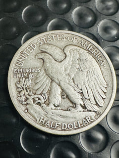 1936 S Walking Liberty Half Dollar 90% Silver VF-XF Details As Shown #WLHD1936-S